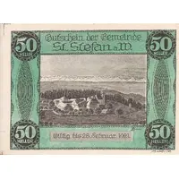 50 Heller St. Stefan am Walde