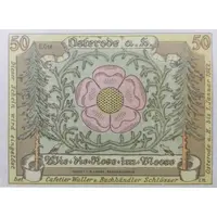 50 Pfennigs Cafetier Waller and Buchhändler Schlösser