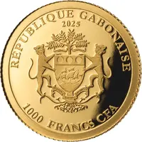 1000 Francs CFA Dresden Frauenkirche