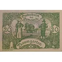20 Heller Baumgarten
