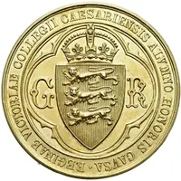 Medal - George V Victoria College, St Helier