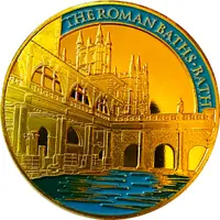 Medal - The Roman Baths at Bath