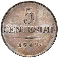5 Centesimi - Ferdinand I