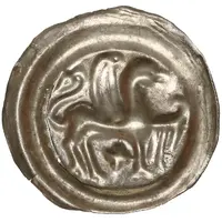 Denier Bracteate - Leszek the White Kraków mint