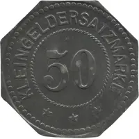 50 Pfennig - Herbolzheim Arnold Schindler