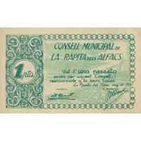 1 Peseta La Ràpita dels Alfacs