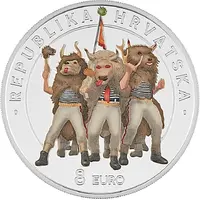 8 Euros Halubje Bell Ringers, colored