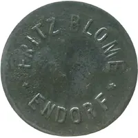 2 Pfennigs - Endorf Fritz Blome