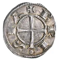 Grosso of 4 denari - In the name of Frederick I