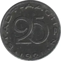 25 Pfennig - Aachen