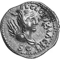 Denarius LIB AVG LEG III, Victory
