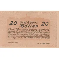 20 Heller Neustadtl an der Donau, Nabegg, Judenhof, Windpassing, Klein Wolfstein