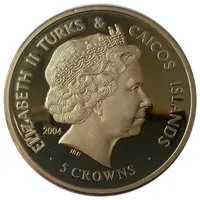 5 Crowns-Elizabeth II The Anointing Spoon, Gold Plated