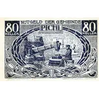 80 Heller Pichl bei Windischgarsten, Blue issue