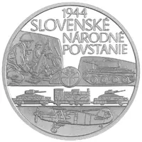 10 Euro Slovak National Uprising