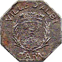 5 Centimes - Ville d'Albi [Tarn]