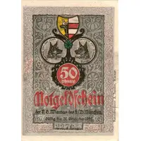 50 Pfennig Sanitätshundeverein