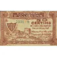 50 Céntimos Ulldecona