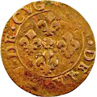 1 Denier, 1 Pfennig - Ferdinand Charles Type 7