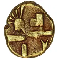Gold 1/4 Stater - Regni Phallic Geometric