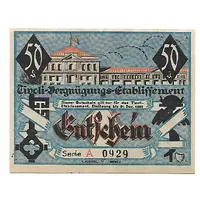 50 Pfennig Tivoli-Vergnügungs-Etablissement