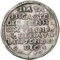 1 Groschen - Albert Anthony I Death