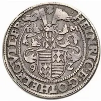 1/2 Thaler - Henry II and Gotthelf William I