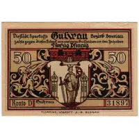 50 Pfennig Sparkasse