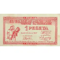 1 Peseta Alcoy