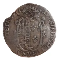 Counter token - Marriage of Philip II and Elizabeth of Valois