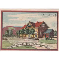 50 Pfennig Thüringer Landwirtschaft-, Industrie- und Gewerbe-Ausstellung