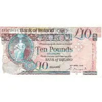 10 Pounds Bank of Ireland - Old Bushmills Distillery