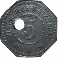 5 Pfennig - Flensburg
