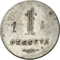 1 Peseta - Cooperativa Casa del Poble