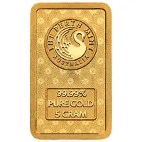 Bar - 5 Grams - Perth Mint Lakshmi