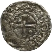 Denier - Robert II Soissons mint