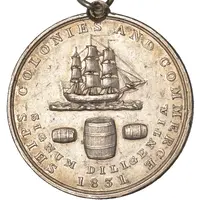 Medal - William IV Saint Christopher Agricultural Association