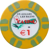 1 Euro - Casino St-Gilles les Bains
