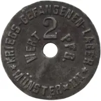 2 Pfennig - Münster Kriegs-Gefangenenlager Münster III