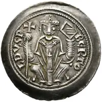 Denaro - Berthold of Merania Eagle