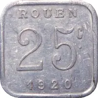 25 Centimes