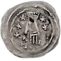 Denier - Adalbert III von Böhmen