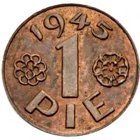 1 Pie - George VI Pattern