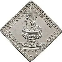 1 Dukatenklippe Silver pattern strike