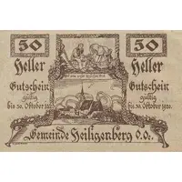 50 Heller Heiligenberg
