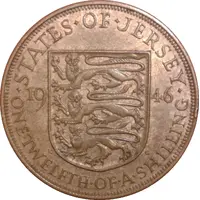 1⁄12 Shilling - George VI
