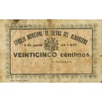 25 Céntimos Cuevas del Almanzora