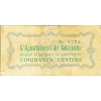 50 Céntimos Guissona