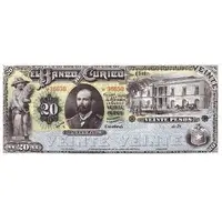 20 Pesos Banco de Curicó