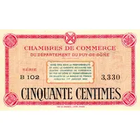 50 Centimes - Chambre de commerce du Puy de Dôme [63]